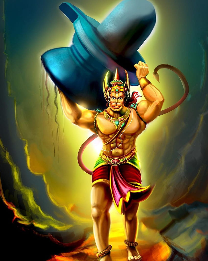 ultra hd angry hanuman hd wallpaper